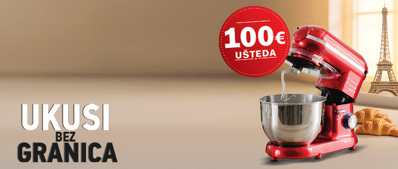 100 € UŠTEDE UZ KUHINJSKI PRO ROBOT!