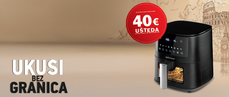 AIR FRYER PRIME UZ -40%! SAMO TOKOM DELIMANO MJESECA!