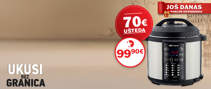 Još samo danas | Ne propustite Popust Do -70%!