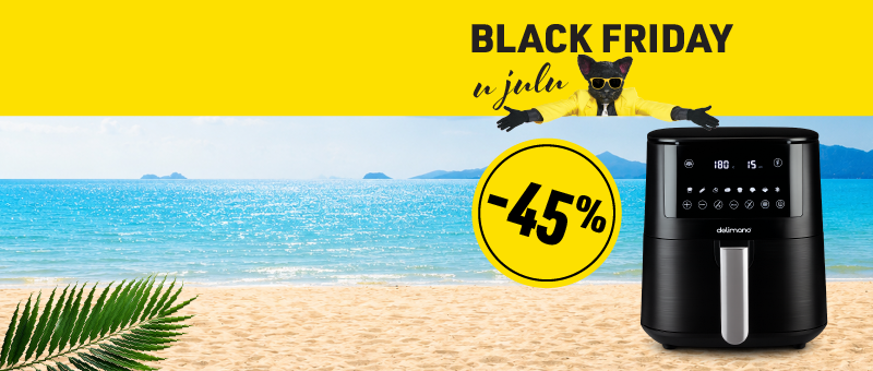 Black Friday u julu – Delimano Air Fryer Plus 4L – popust -45%