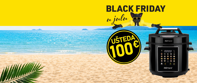 Black Friday u julu – Delimano Pro Pressure Multicooker 