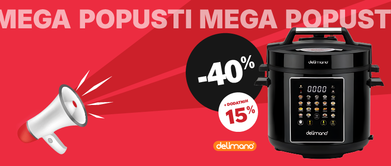 DELIMANO MULTICOOKER NA MEGA POPUSTU