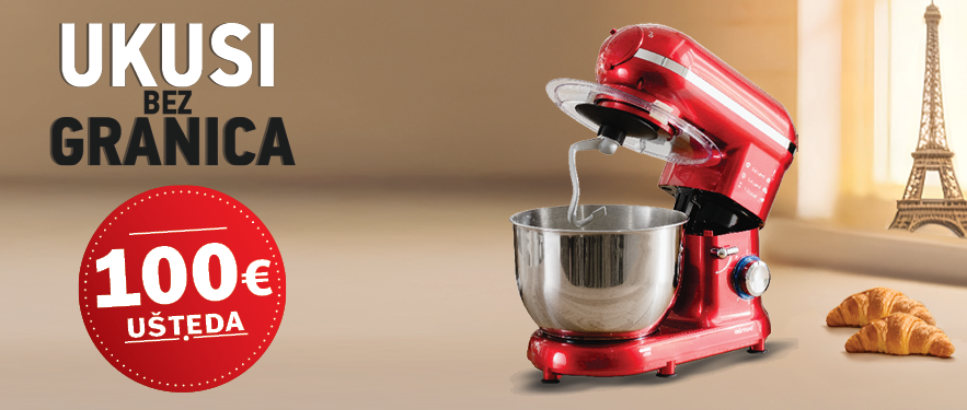 100 € UŠTEDE UZ KUHINJSKI PRO ROBOT!