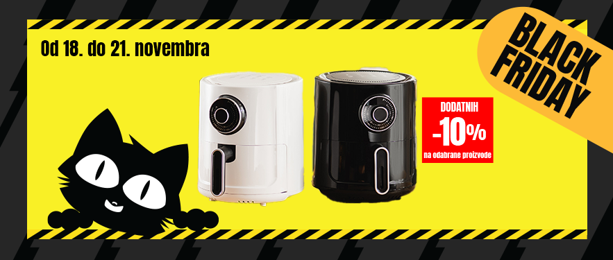 DODATNIH -10% UZ AIR FRYER STAR! SAMO DO 21.11! 