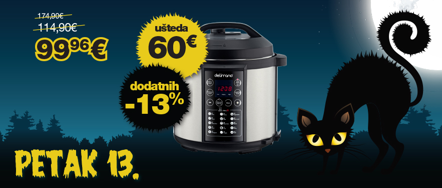NE PROPUSTITE -35 + DODATNIH -13% UZ MULTICOOKER!