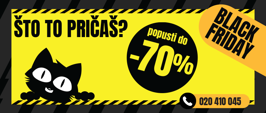 BLACK FRIDAY I POPUSTI DO -70%! ŠTO TO PRIČAŠ?