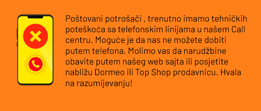 Tehničke smetnje sa telefonskim linijama!