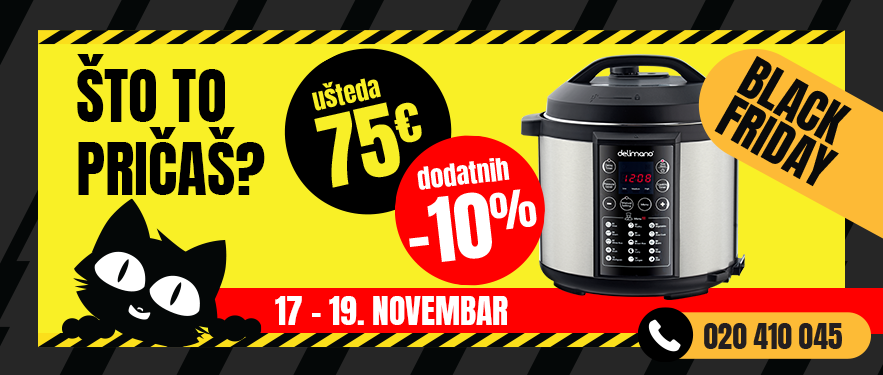 El. Lonac i Multicooker uz 75 € uštade + dodatnih -10%!