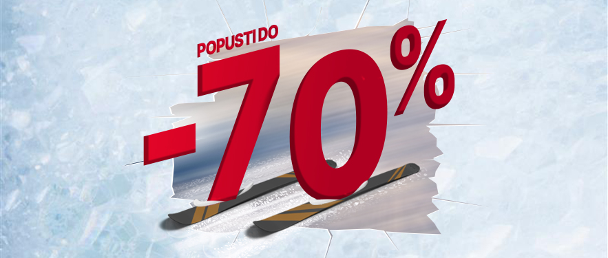 SAMO JOŠ 6 DANA! LEDENO SNIŽENJE DO -70%! 