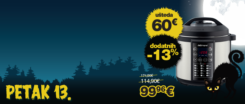NE PROPUSTITE -35 + DODATNIH -13% UZ MULTICOOKER!