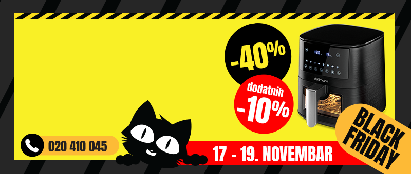 Air Fryer Pirme uz -40% + dodatnih 10%! Samo do 19.11!
