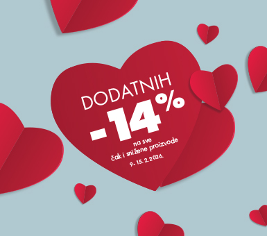DODANIH -14%! SAMO DO 15.02!