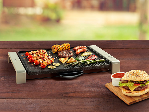 Delimano Joy Electric Table Grill and Griddle