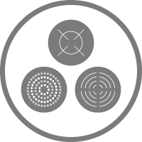 Delimano Stone Legend Black Round Mould