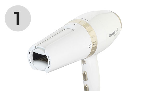 Wellneo 2u1 AirPro fen za kosu